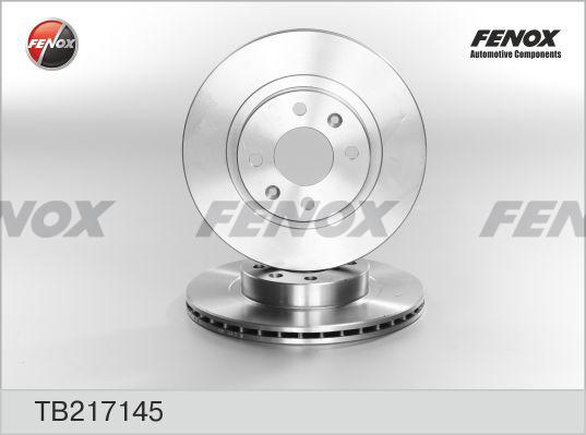 Fenox TB217145 - Тормозной диск autosila-amz.com