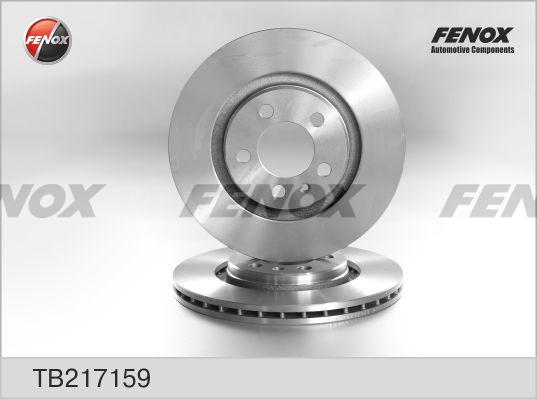 Fenox TB217159 - Тормозной диск autosila-amz.com