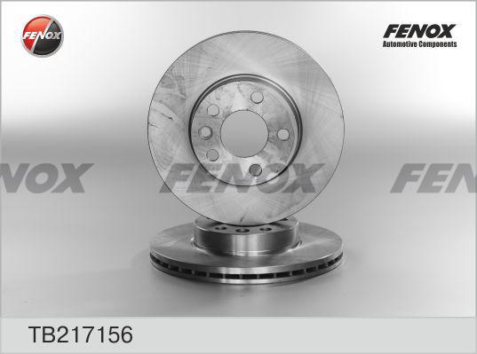 Fenox TB217156 - Тормозной диск autosila-amz.com