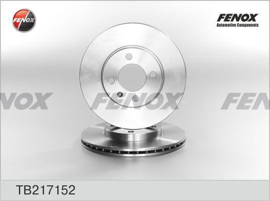 Fenox TB217152 - Тормозной диск autosila-amz.com