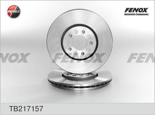 Fenox TB217157 - Тормозной диск autosila-amz.com