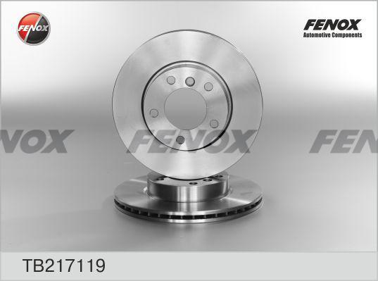 Fenox TB217119 - Тормозной диск autosila-amz.com