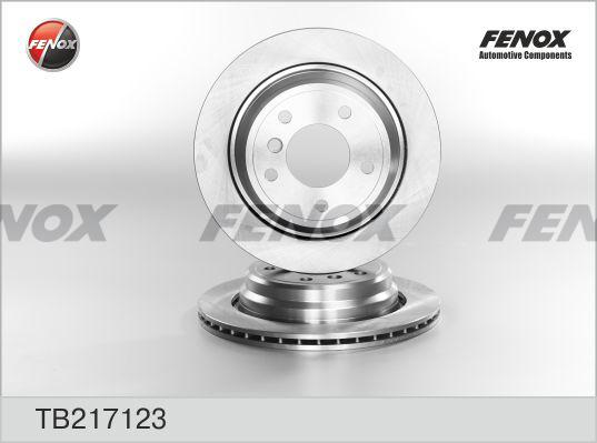 Fenox TB217123 - Тормозной диск autosila-amz.com
