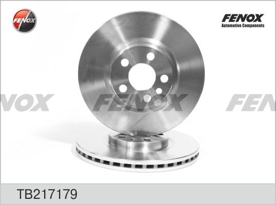 Fenox TB217179 - Тормозной диск autosila-amz.com