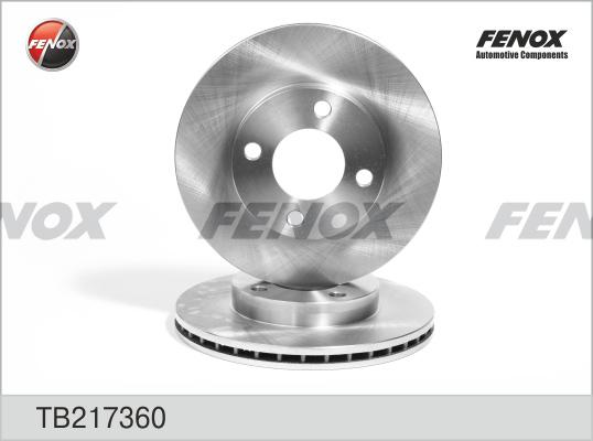 Fenox TB217360 - Тормозной диск autosila-amz.com