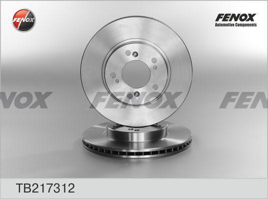 Fenox TB217312 - Тормозной диск autosila-amz.com