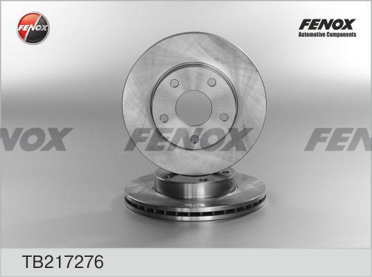 Fenox TB217276 - Тормозной диск autosila-amz.com