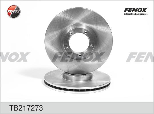 Fenox TB217273 - Тормозной диск autosila-amz.com