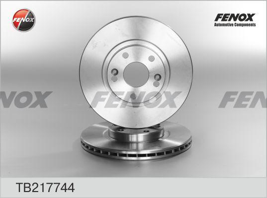 Fenox TB217744 - Тормозной диск autosila-amz.com