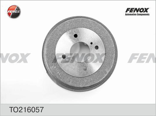 Fenox TO216057 - Тормозной барабан autosila-amz.com