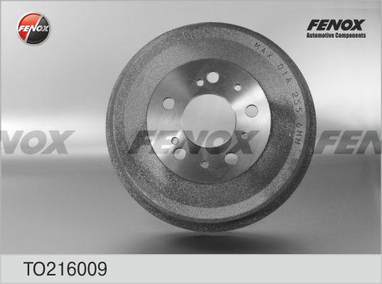 Fenox TO216009 - Тормозной барабан autosila-amz.com