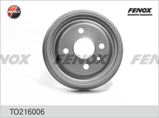 Fenox TO216006 - Тормозной барабан autosila-amz.com