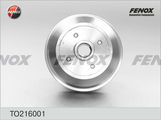 Fenox TO216001 - Тормозной барабан autosila-amz.com