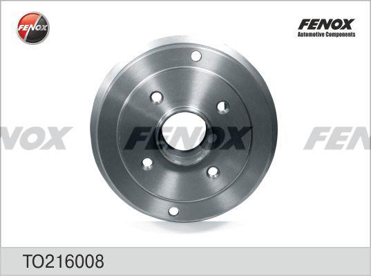 Fenox TO216008 - Тормозной барабан autosila-amz.com