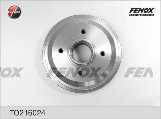 Fenox TO216024 - Тормозной барабан autosila-amz.com