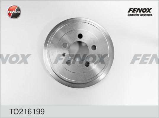 Fenox TO216199 - Тормозной барабан autosila-amz.com