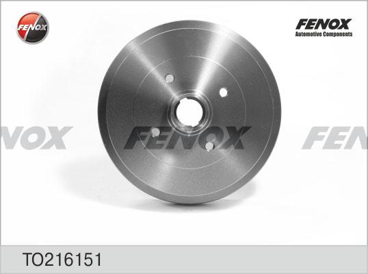 Fenox TO216151 - Тормозной барабан autosila-amz.com