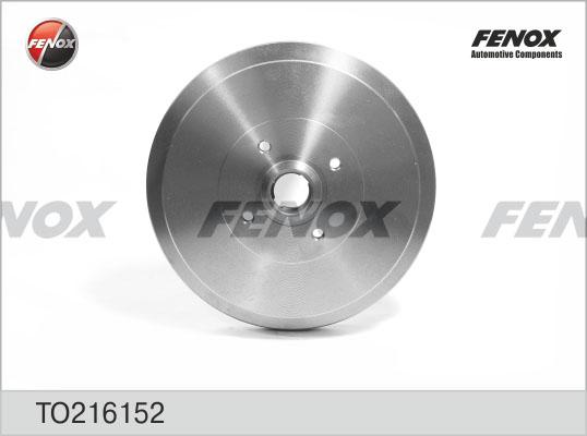 Fenox TO216152 - Тормозной барабан autosila-amz.com