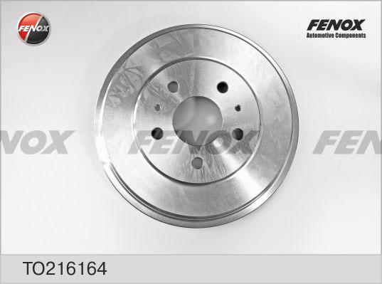 Fenox TO216164 - Тормозной барабан autosila-amz.com