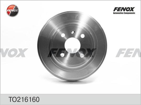 Fenox TO216160 - Тормозной барабан autosila-amz.com