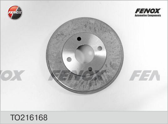 Fenox TO216168 - Тормозной барабан autosila-amz.com