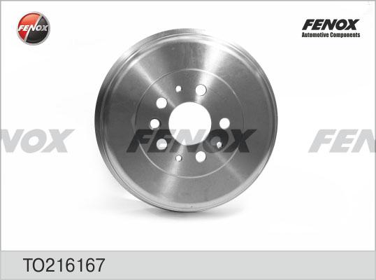 Fenox TO216167 - Тормозной барабан autosila-amz.com