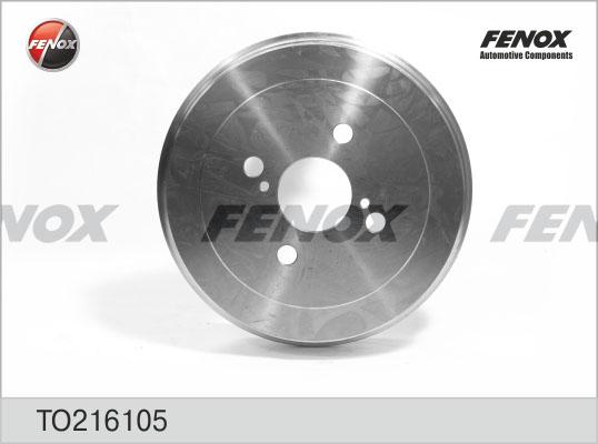 Fenox TO216105 - Тормозной барабан autosila-amz.com