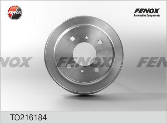 Fenox TO216184 - Тормозной барабан autosila-amz.com