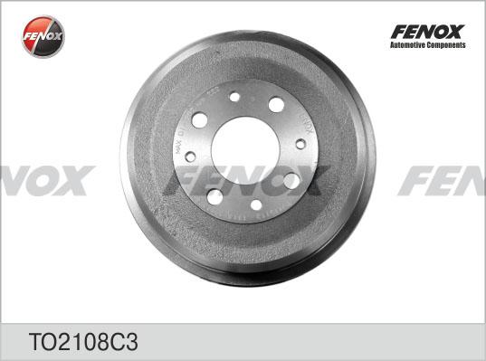 Fenox TO2108C3 - Тормозной барабан autosila-amz.com