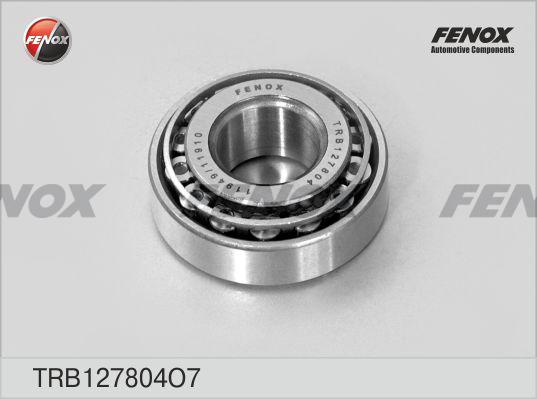 Fenox TRB127804O7 - Комплект подшипника ступицы колеса autosila-amz.com