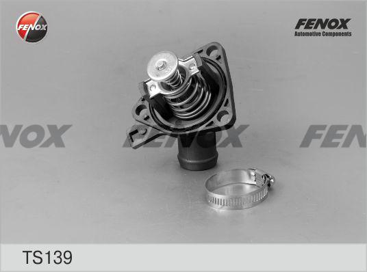 Fenox TS139 - Термостат охлаждающей жидкости / корпус autosila-amz.com