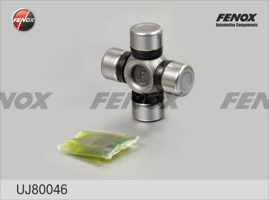 Fenox UJ80046 - Шарнир, продольный вал autosila-amz.com
