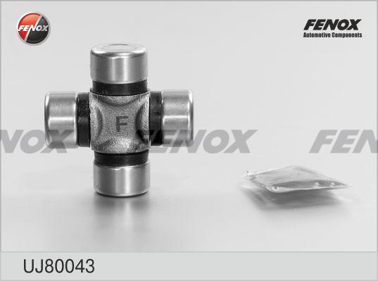 Fenox UJ80043 - Шарнир, продольный вал autosila-amz.com