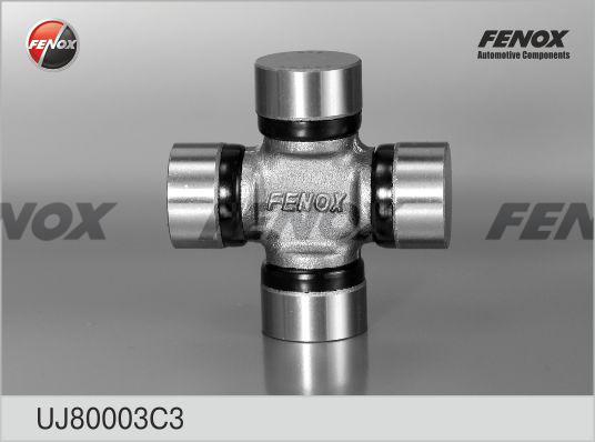 Fenox UJ80003C3 - Шарнир, колонка рулевого управления autosila-amz.com