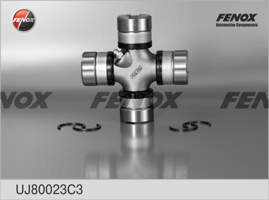 Fenox UJ80023C3 - Шарнир, колонка рулевого управления autosila-amz.com
