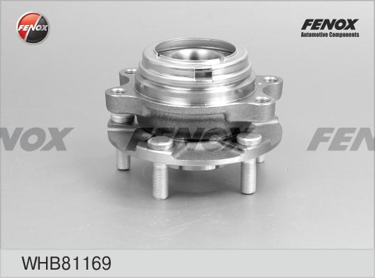 Fenox WHB81169 - Ступица колеса, поворотный кулак autosila-amz.com