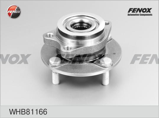 Fenox WHB81166 - Ступица колеса, поворотный кулак autosila-amz.com