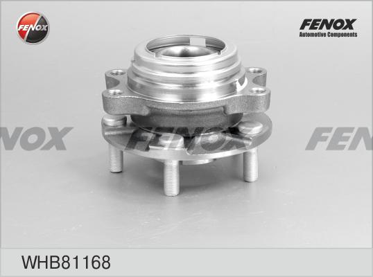 Fenox WHB81168 - Ступица колеса, поворотный кулак autosila-amz.com