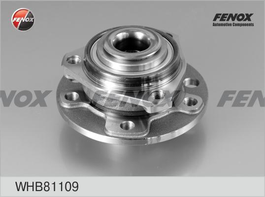 Fenox WHB81109 - к-кт подшипника ступицы передней! со ступицей, без ABS\ Opel Astra 2.0/Zafira 98> autosila-amz.com