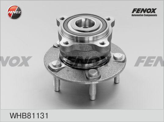 Fenox WHB81131 - Ступица колеса, поворотный кулак autosila-amz.com