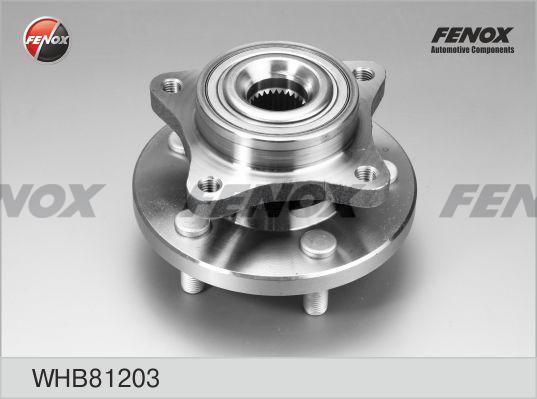 Fenox WHB81203 - Ступица колеса, поворотный кулак autosila-amz.com