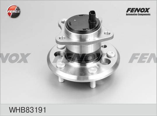 Fenox WHB83191 - Ступица колеса, поворотный кулак autosila-amz.com