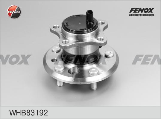 Fenox WHB83192 - Ступица колеса, поворотный кулак autosila-amz.com