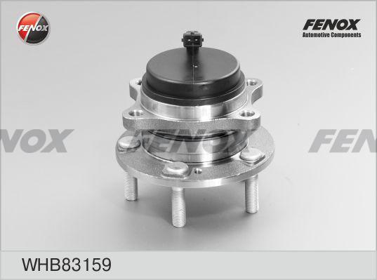 Fenox WHB83159 - Ступица колеса, поворотный кулак autosila-amz.com