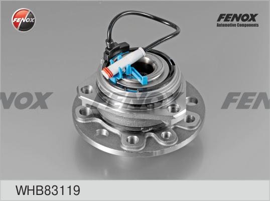 Fenox WHB83119 - Ступица колеса, поворотный кулак autosila-amz.com