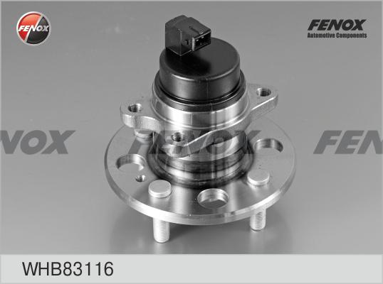 Fenox WHB83116 - Ступица колеса, поворотный кулак autosila-amz.com