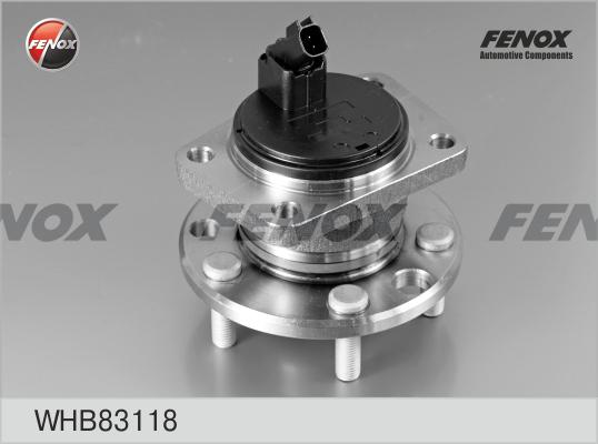 Fenox WHB83118 - Ступица колеса, поворотный кулак autosila-amz.com