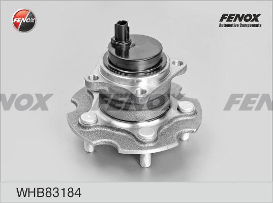 Fenox WHB83184 - Ступица колеса, поворотный кулак autosila-amz.com