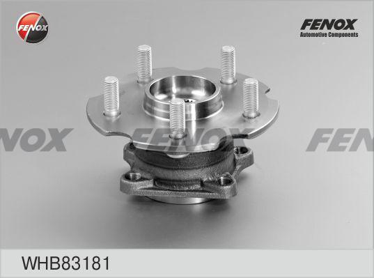 Fenox WHB83181 - Ступица колеса, поворотный кулак autosila-amz.com