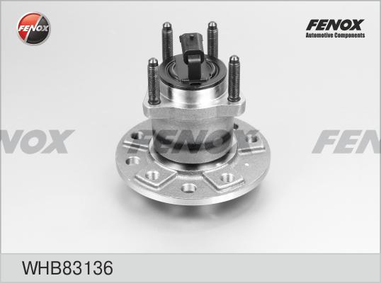 Fenox WHB83136 - Ступица колеса, поворотный кулак autosila-amz.com